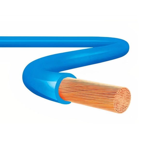 CABO FLEXIVEL 750V 2,50MM AZUL ENERGY - Foto 1