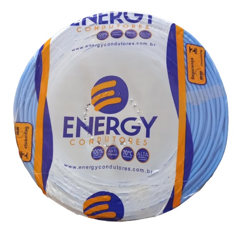 CABO FLEXIVEL 750V 2,50MM AZUL ENERGY - Foto 2