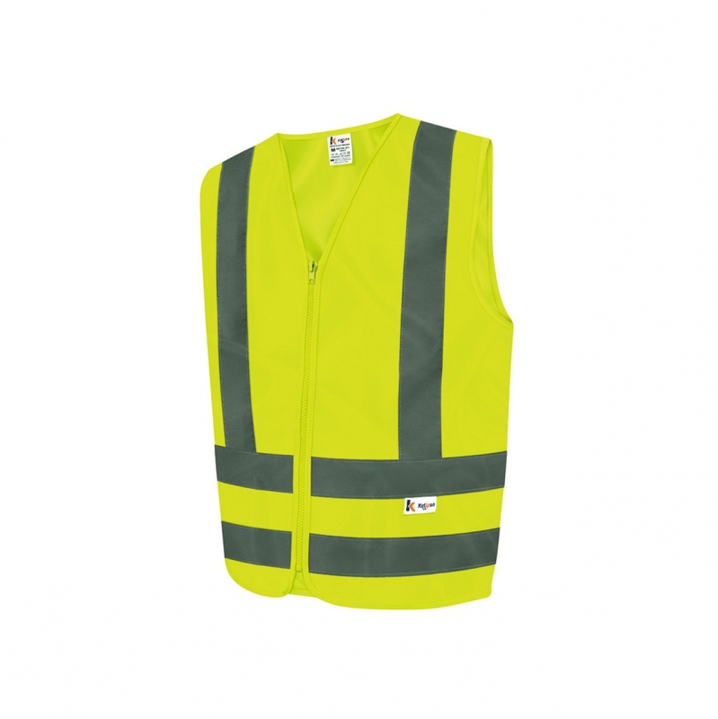 COLETE REFLETIVO BLUSAO XG SEM BOLSO AMARELO/PRATA   - Foto 1