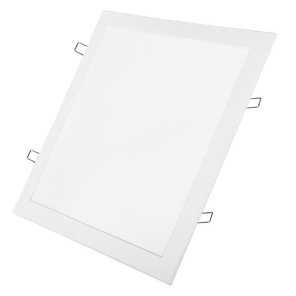 PAINEL LED 40 QUADRADO 30W EMBUTIR 6500K (BRANCA) 2400 LUMENS ALUMINIO - Foto 1