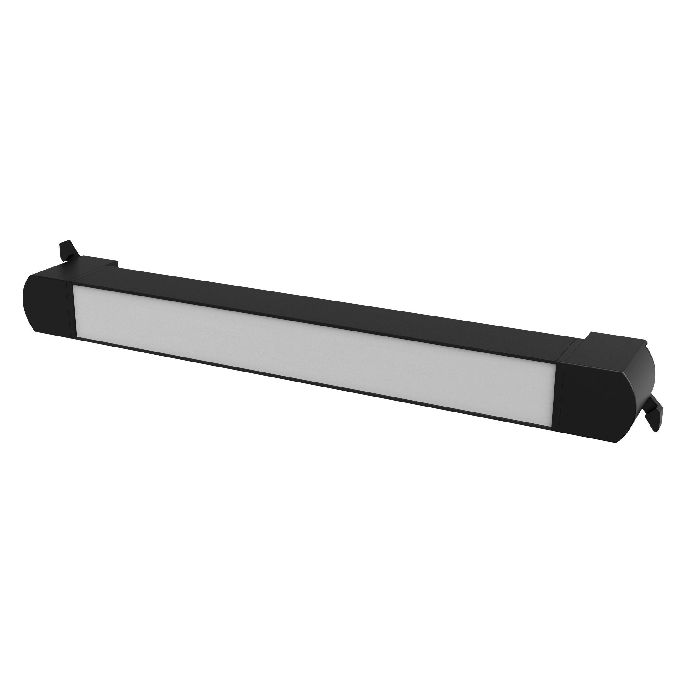 SPOT TRILHO AUTHENTIC LINEA 20W 2700K (AMARELA) PRETO FOSCO - Foto 1