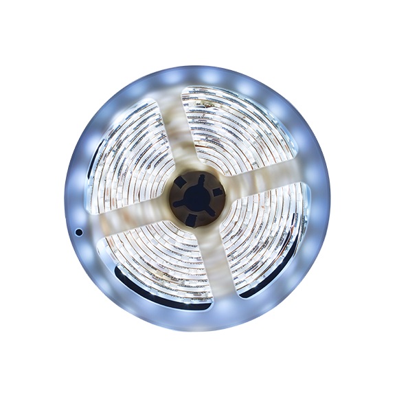FITA LED 12V INTERNA LUCE COM 360 LEDS 15WM 6500K (BRANCA) 1350 LUMENS/METRO IP20 (ROLO 5 METROS) - Foto 1