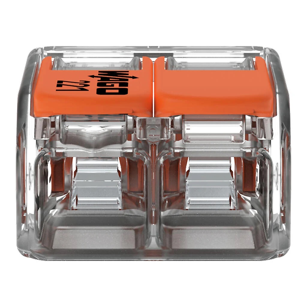CONECTOR DE EMENDA 2 PLOS (CABO 0,14 MM A 4,00MM) 450V 32A IP20  - Foto 2