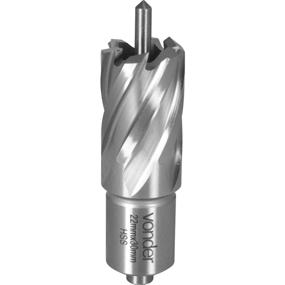 BROCA ANULAR 22X30MM ENCAIXE WELDON - Foto 1