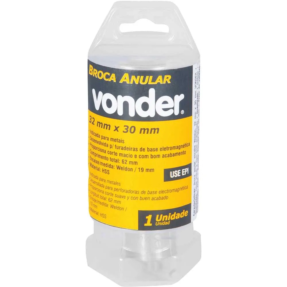 BROCA ANULAR 32X30MM ENCAIXE WELDON - Foto 2