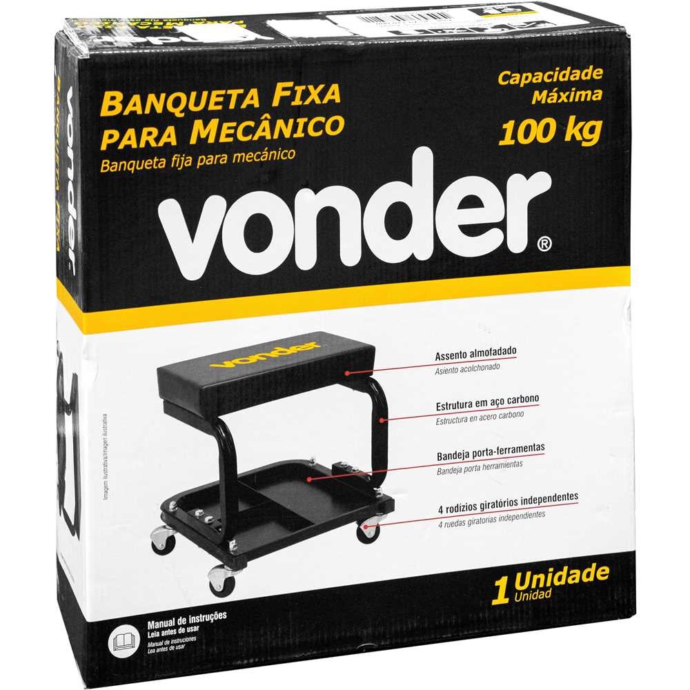 BANQUETA FIXA PARA MECNICO - Foto 3