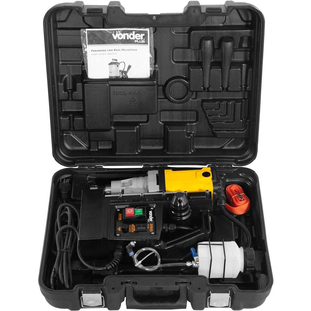 FURADEIRA BASE MAGNTICA FMV1500 220V 1500W USO INDUSTRIAL - Foto 5