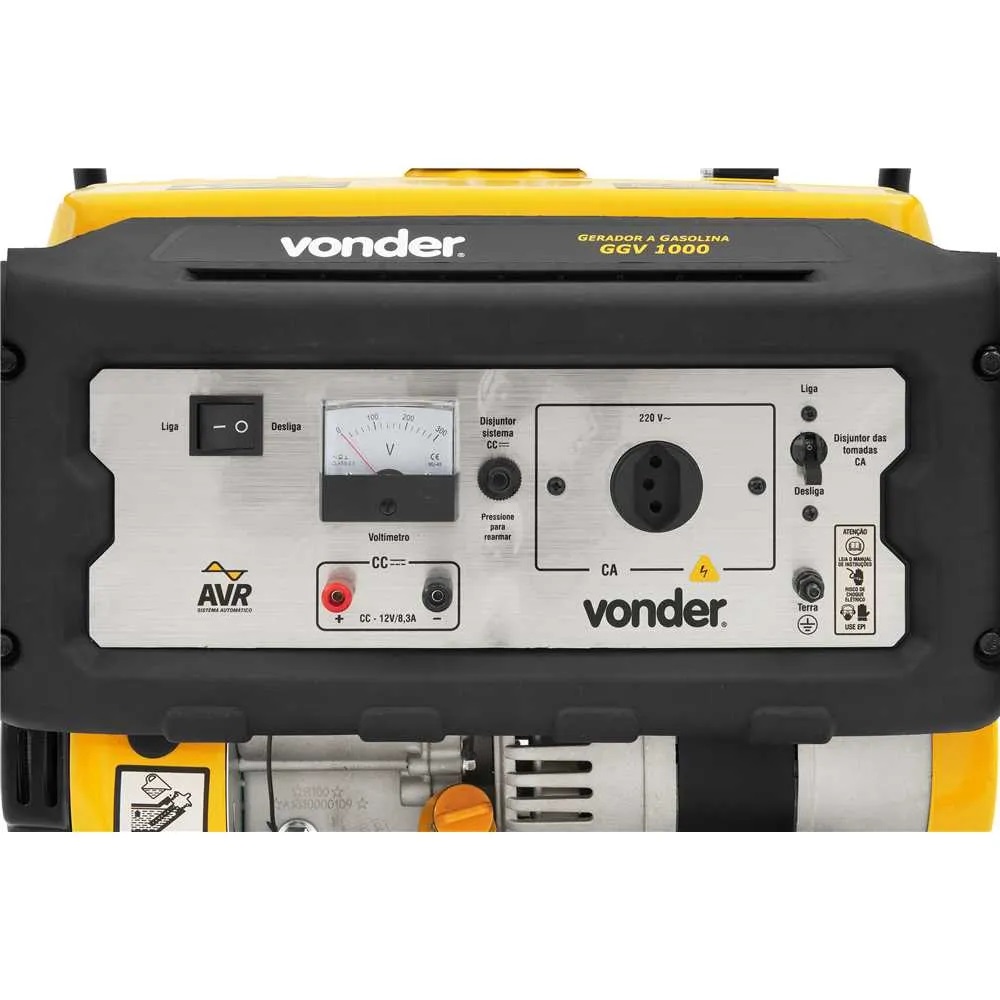 GERADOR A GASOLINA 1000W GGV1000 220V - Foto 1