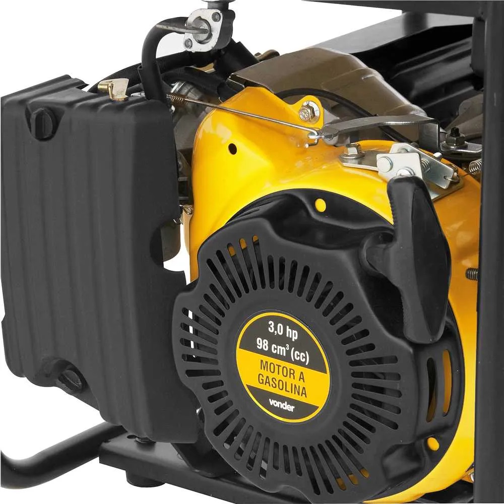GERADOR A GASOLINA 1000W GGV1000 220V - Foto 3