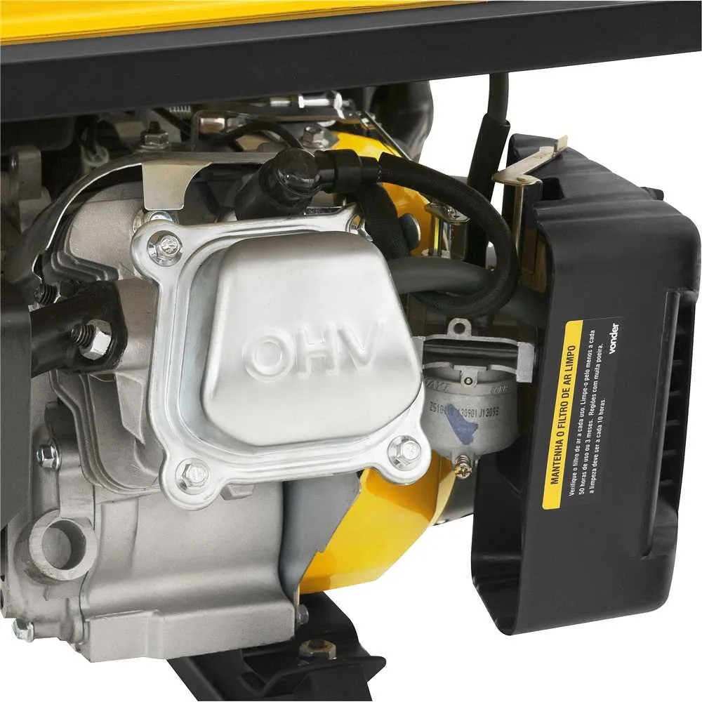 GERADOR A GASOLINA 1000W GGV1000 220V - Foto 4