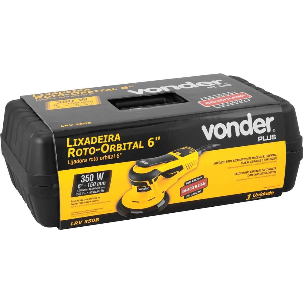 LIXADEIRA ROTO ORBITAL 6 LRV350B 220V 350W USO INDUSTRIAL - Foto 1