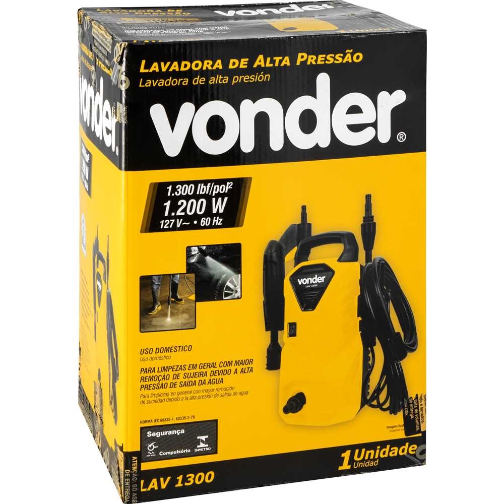 LAVADORA DE PRESSO LAV1300 220V 1200W - Foto 4