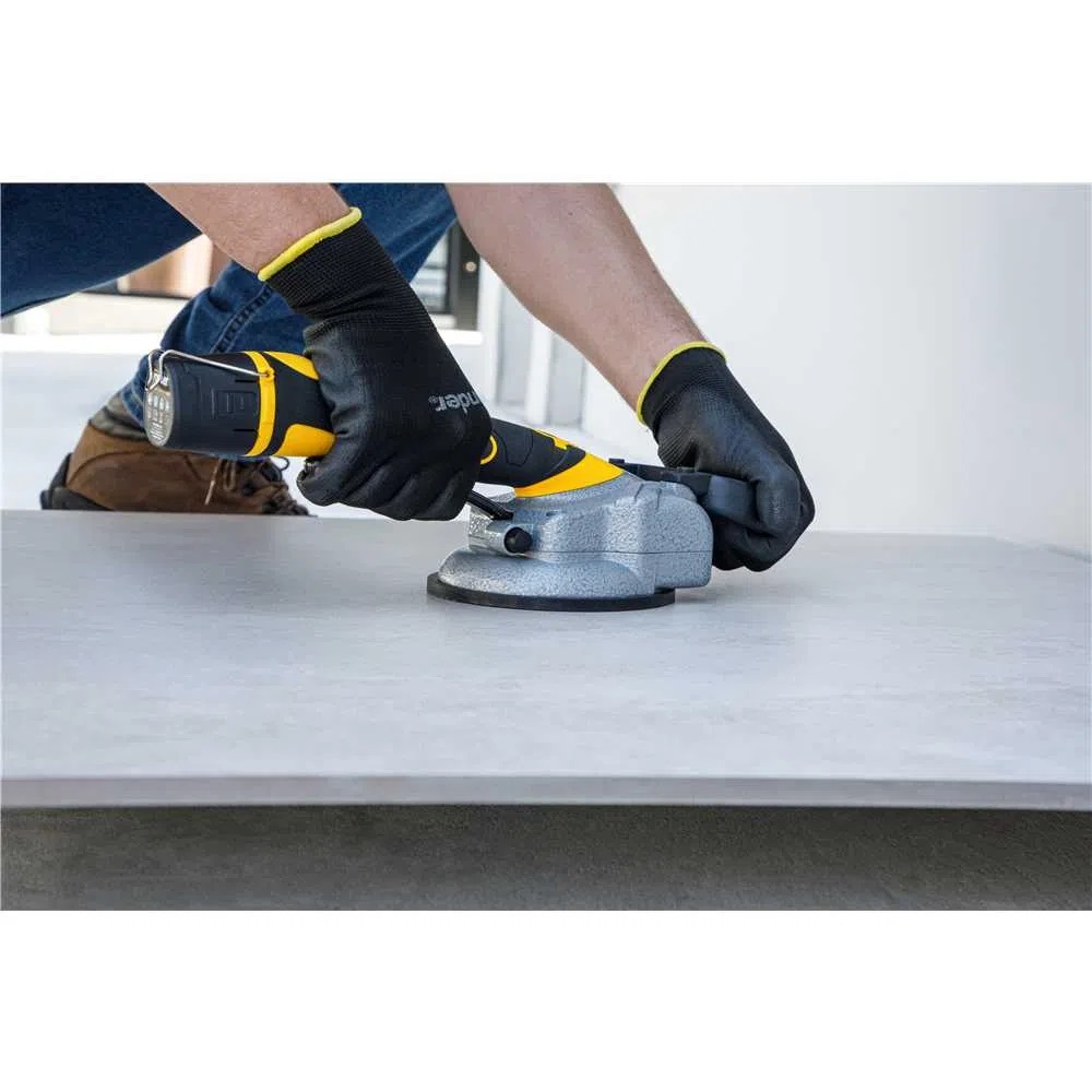 M�QUINA DE ASSENTAR PISO BATERIA 12V MAP125 COM VENTOSA 180W - Foto 4