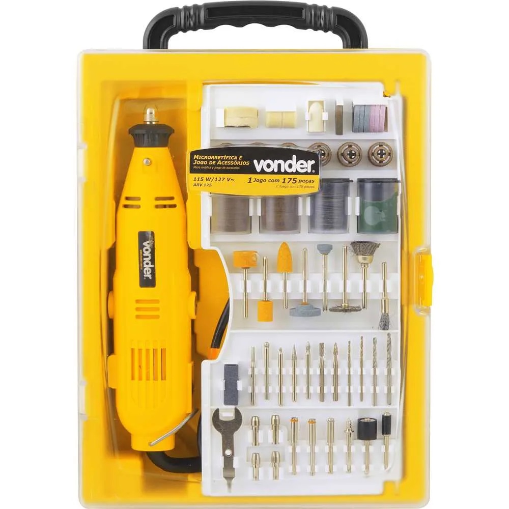 MICRORETIFICA  ARV175 220V 115W COM 174 ACESSRIOS - Foto 1