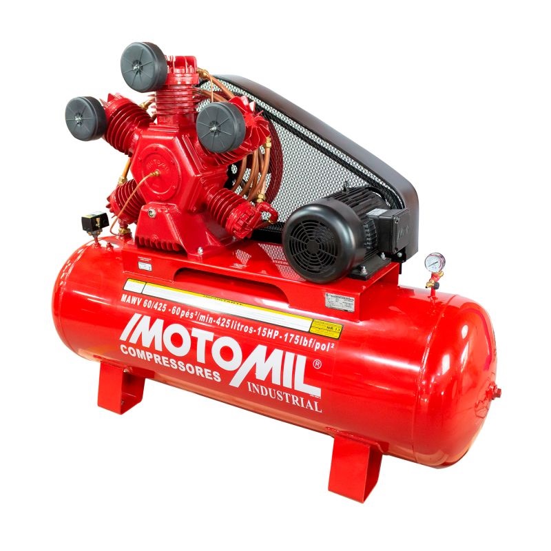 COMPRESSOR AR 60PES 425 LITROS MAW-60 TRIF�SICO - Foto 1
