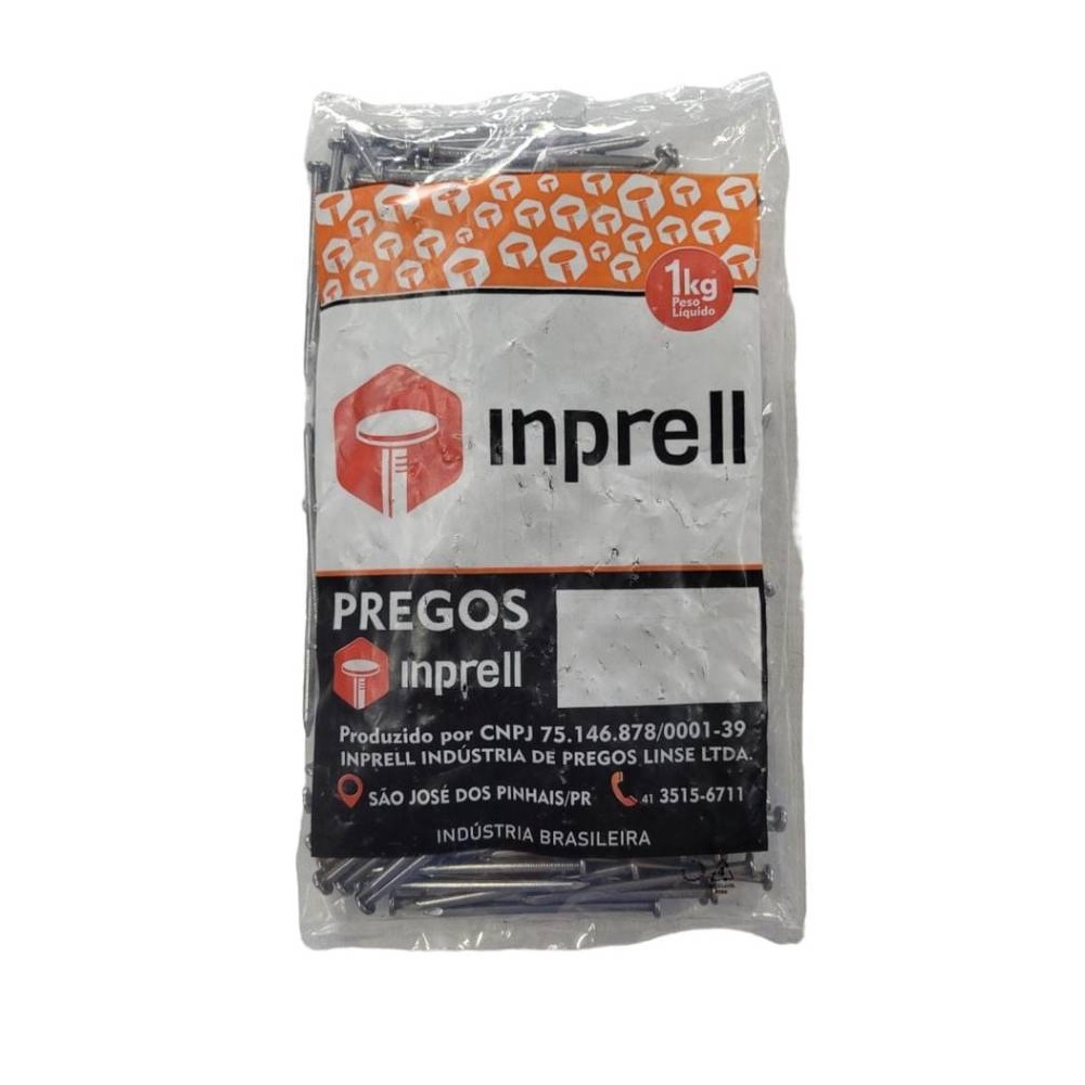 PREGO CABE�A DUPLA 17X27 (2.1/2X11) - Foto 1