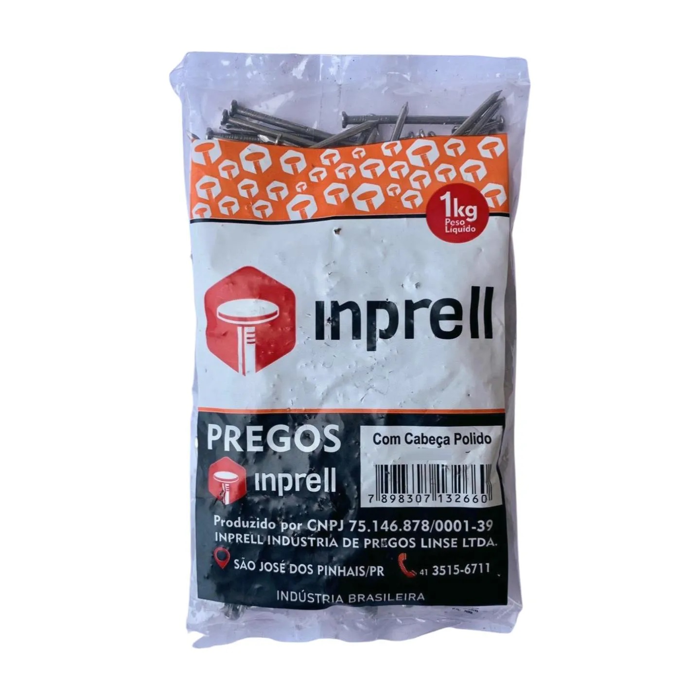 PREGO COM CABE�A 15X18 (1.1/2X13) - Foto 1