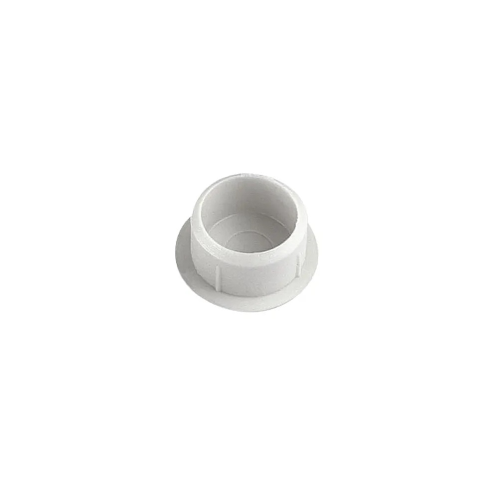 TAPA FURO 12MM BRANCO - Foto 1
