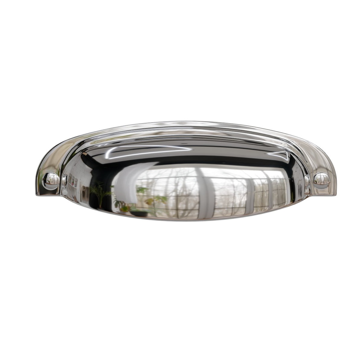 PUXADOR CONCHA 96MM CROMADO VIVARO 115