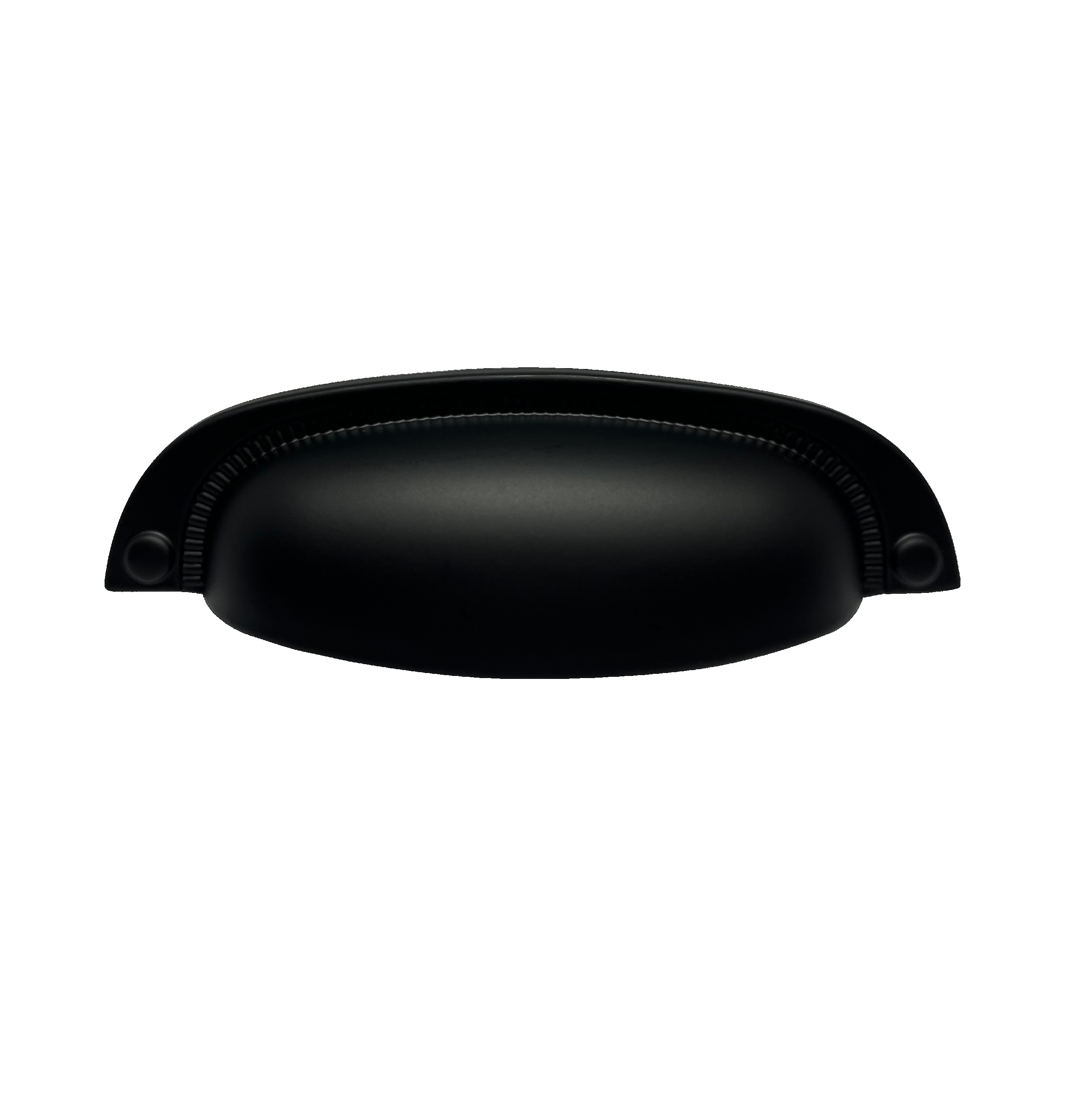 PUXADOR CONCHA 96MM PRETO VIVARO 222