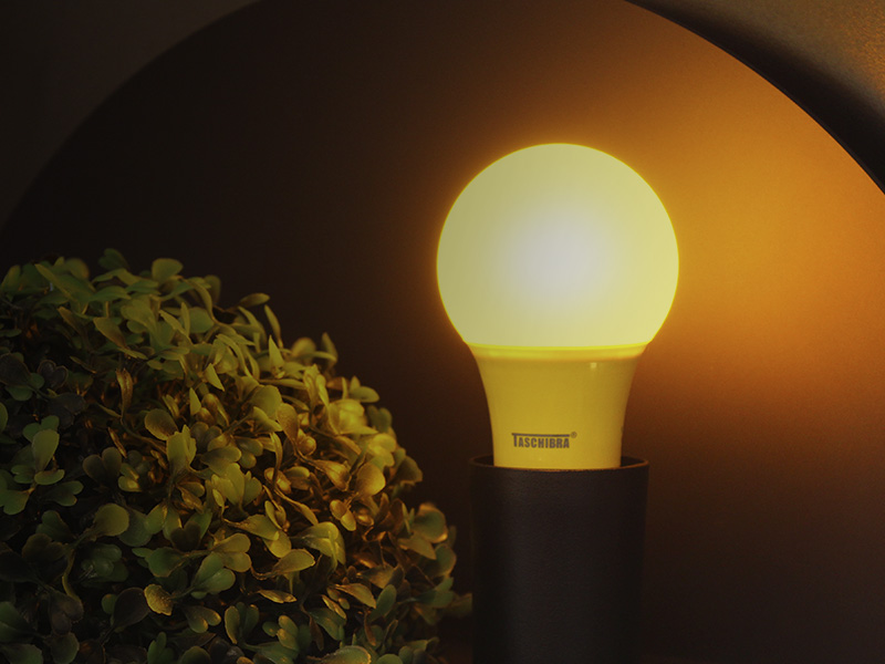 LAMPADA LED BULBO 5W TKL COLORS (AMARELA) - Foto 2