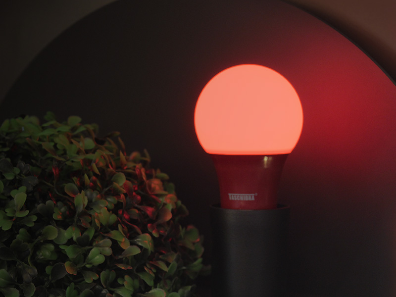 LAMPADA LED BULBO 5W TKL COLORS (VERMELHA) - Foto 2