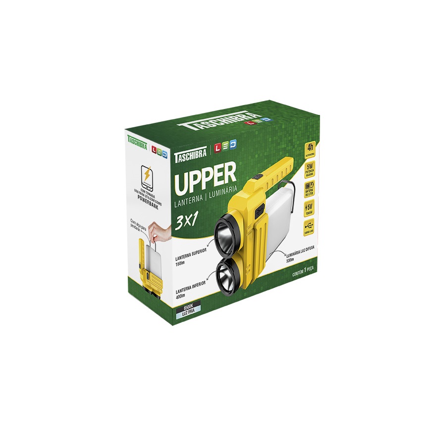 LANTERNA LED UPPER RECARREGAVEL - Foto 3