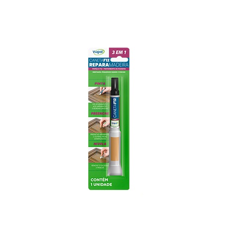 CANETA F12 REPARA MADEIRA MOGNO