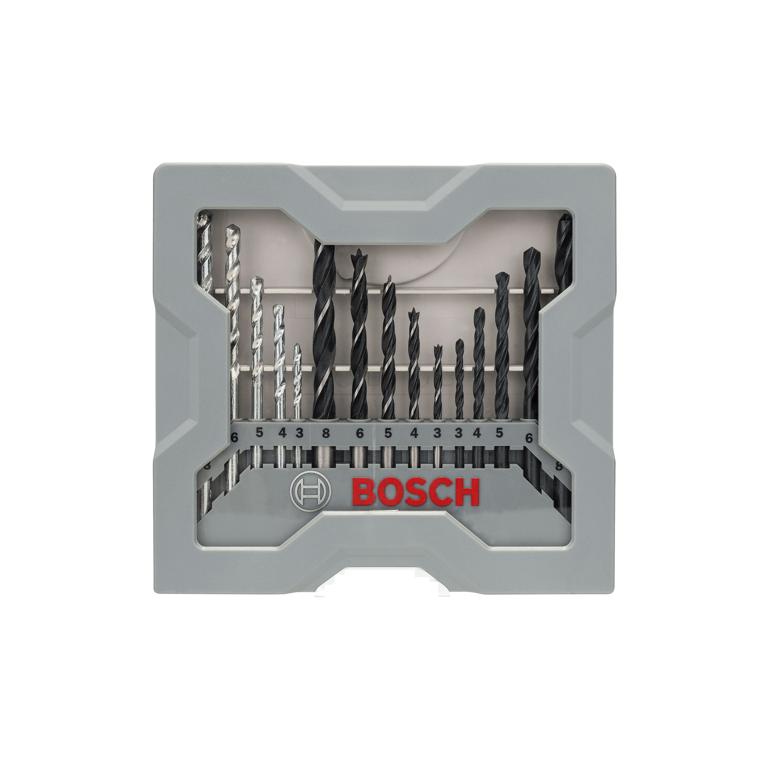 JOGO DE BROCAS 15 PCS PARA MADEIRA, CONCRETO, PEDRA E METAL - Foto 1
