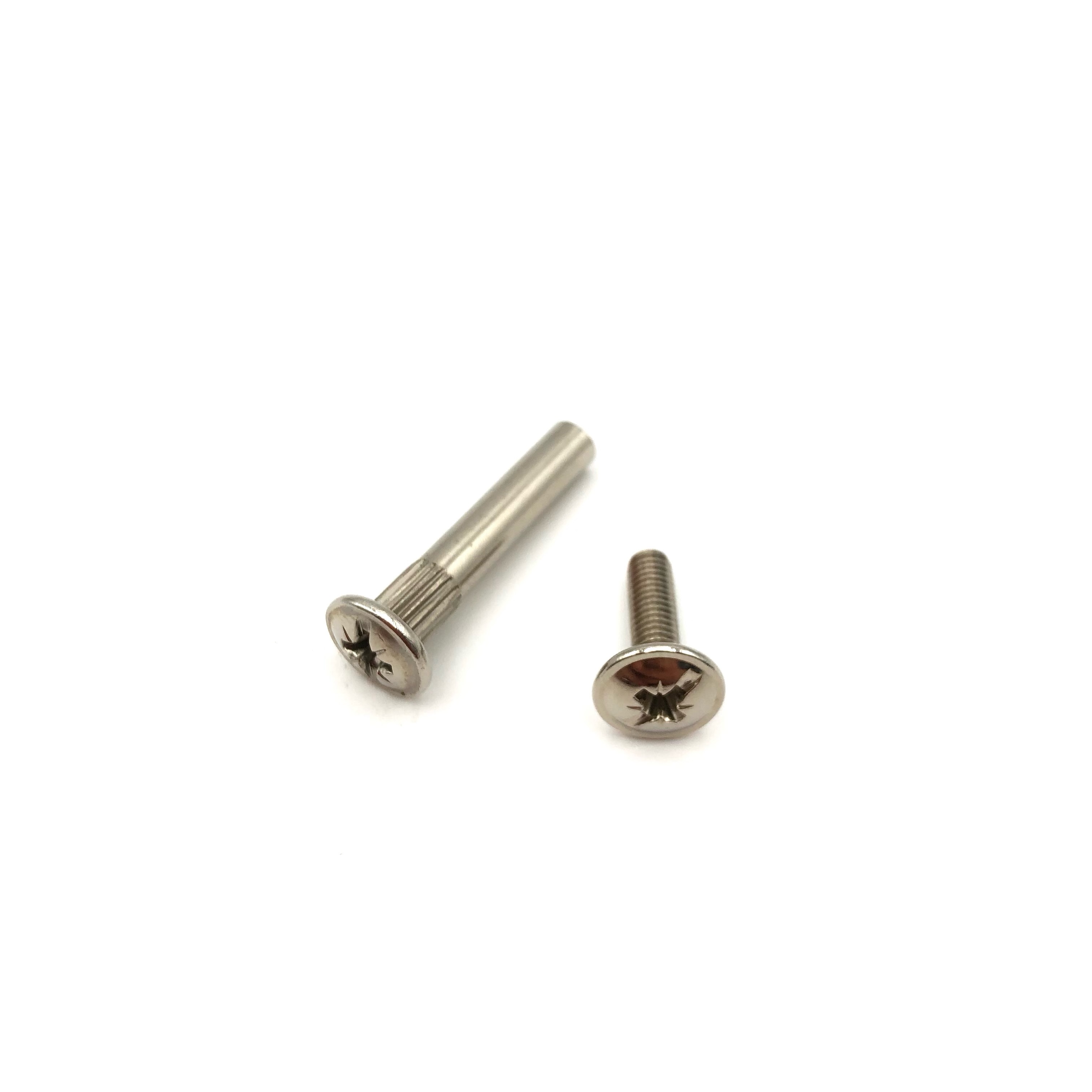 PARAFUSO UNI�O COMPLETO M4 27X41 NIQUELADO - Foto 1