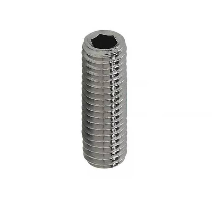 PARAFUSO ALLEN 6X30 MA SEM CABECA A2-70 INOX PASSO 1 ROSCA INTEIRA