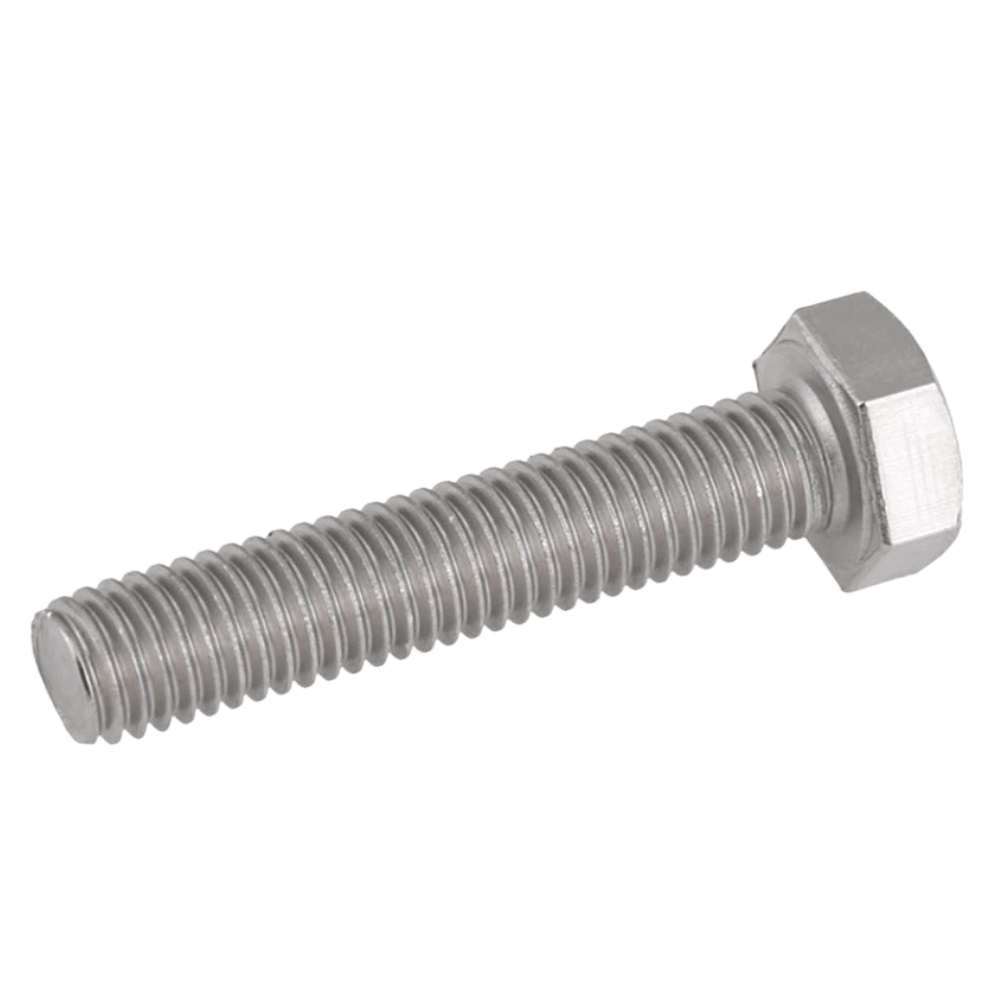 PARAFUSO SEXTAVADO 1/2X1.1/4 WW GRAU 2 PASSO 12 ROSCA INTEIRA ZINCADO BRANCO