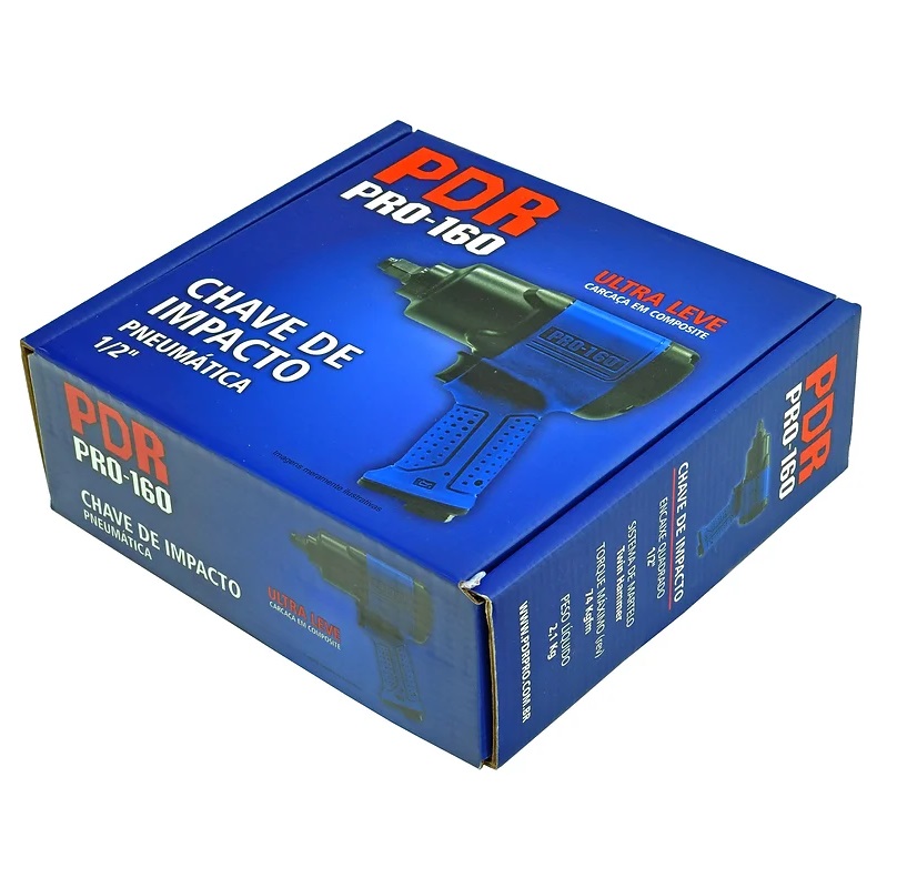 CHAVE DE IMPACTO 1/2 74KGFM PRO-160 ULTRA LEVE - Foto 2