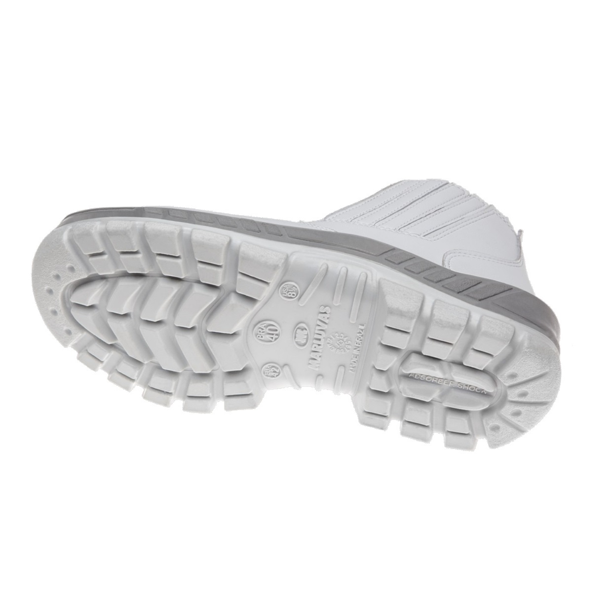 BOTINA 40 MICROFIBRA BRANCA ELASTICO BICO COMPOSITE 70B19-GI-E-C-PAD CA34554 - Foto 1