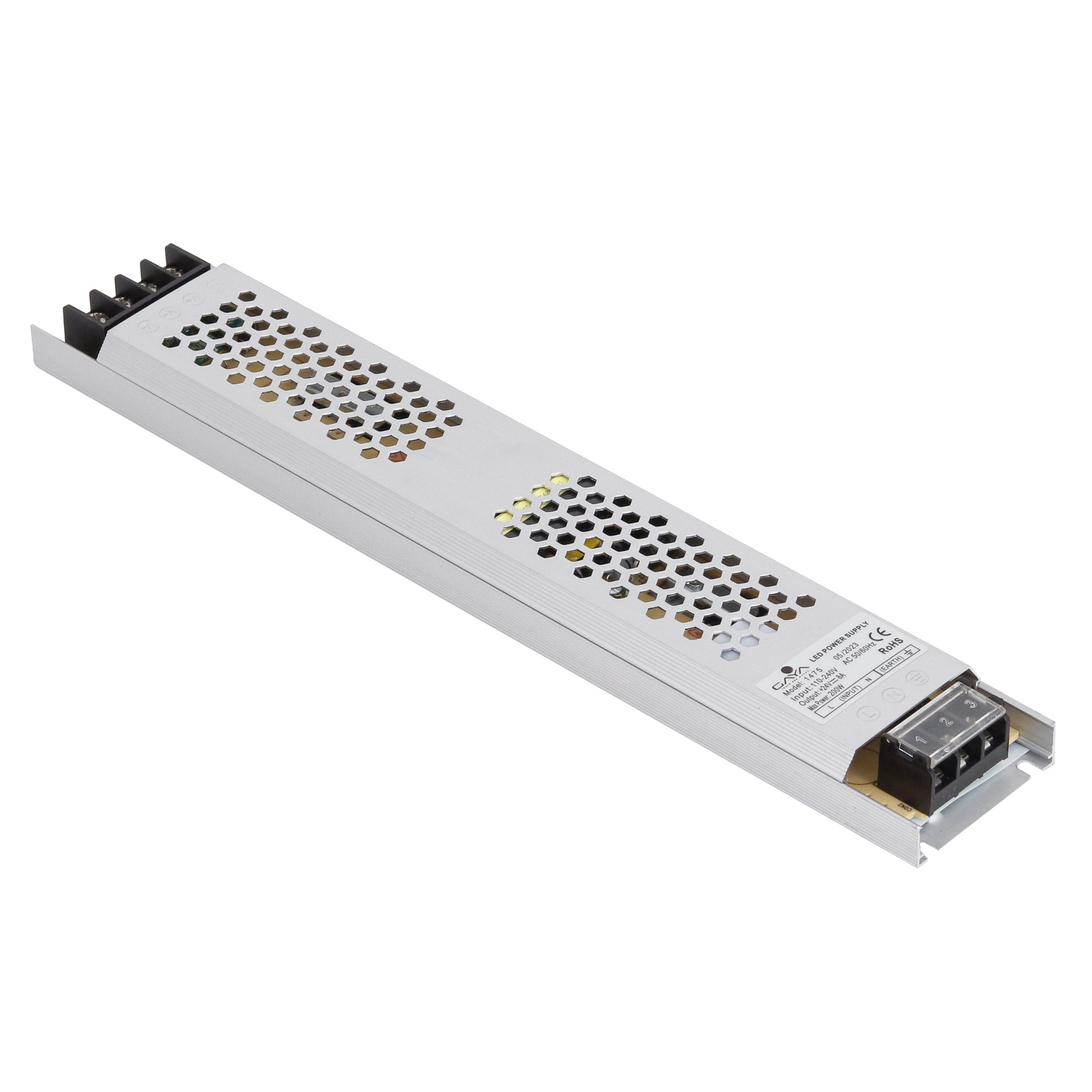 DRIVER SLIM (FONTE) SA�DA 24V 8A 200W - Foto 1