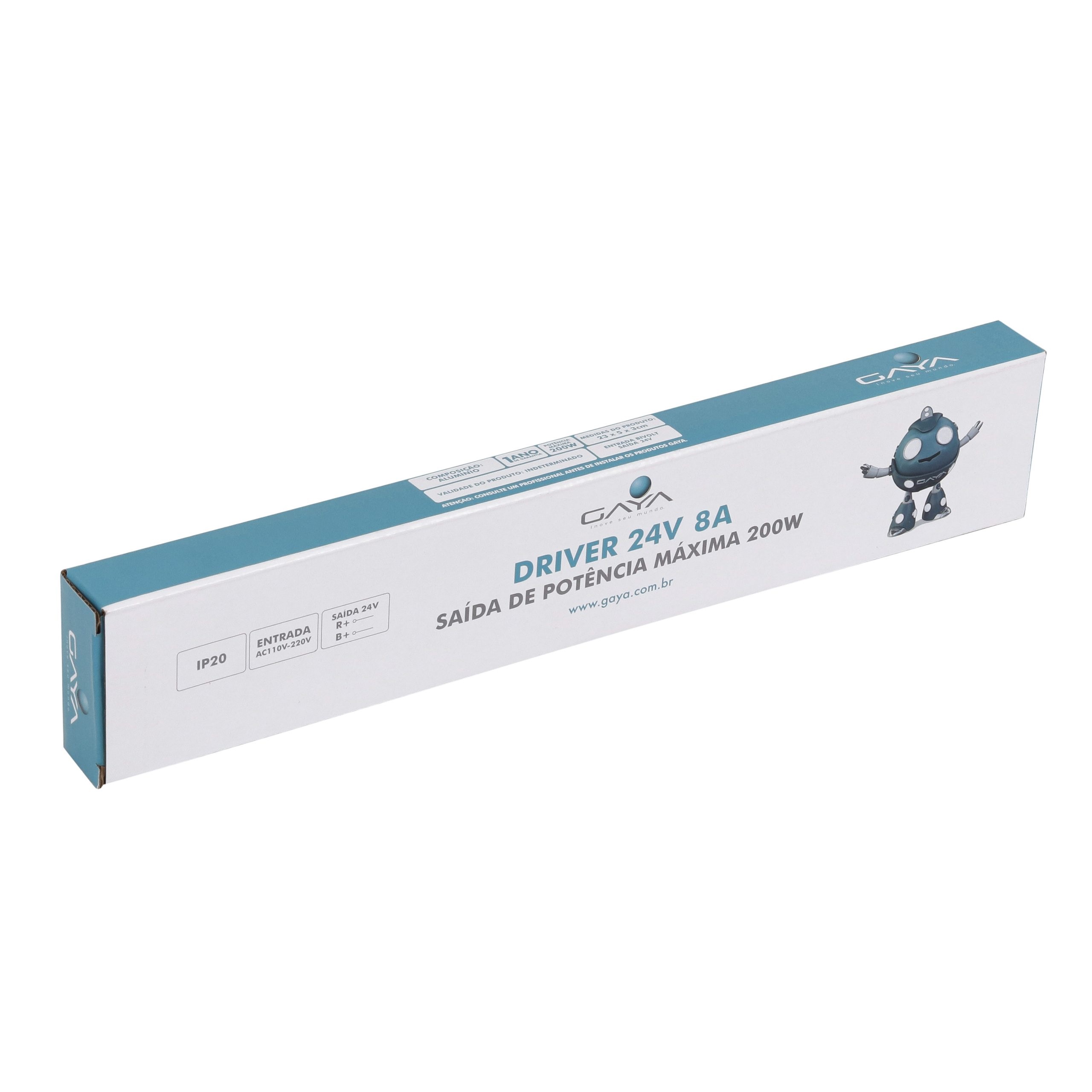 DRIVER SLIM (FONTE) SA�DA 24V 8A 200W - Foto 3