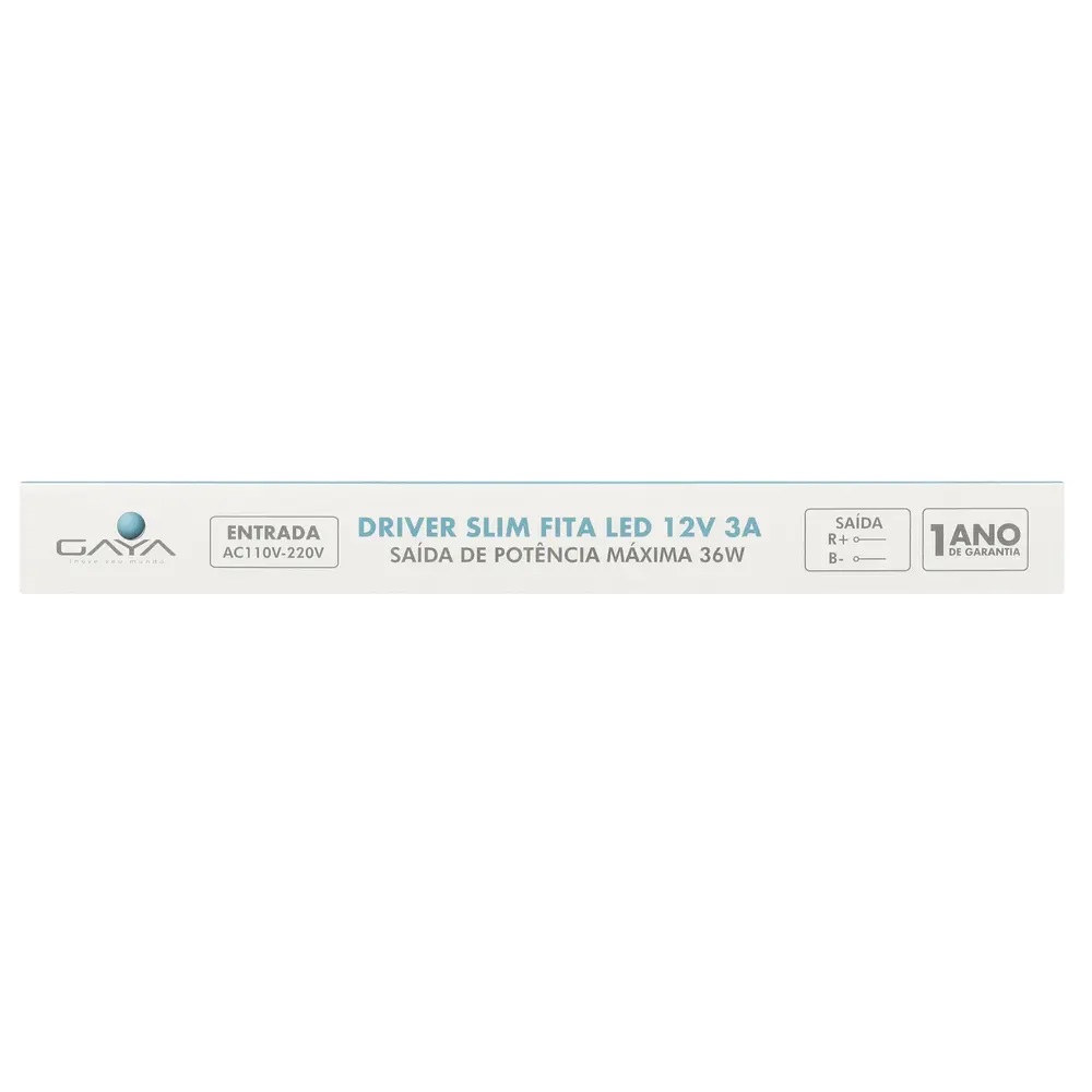 DRIVER SLIM (FONTE) SADA 12V 3A 36W - Foto 1