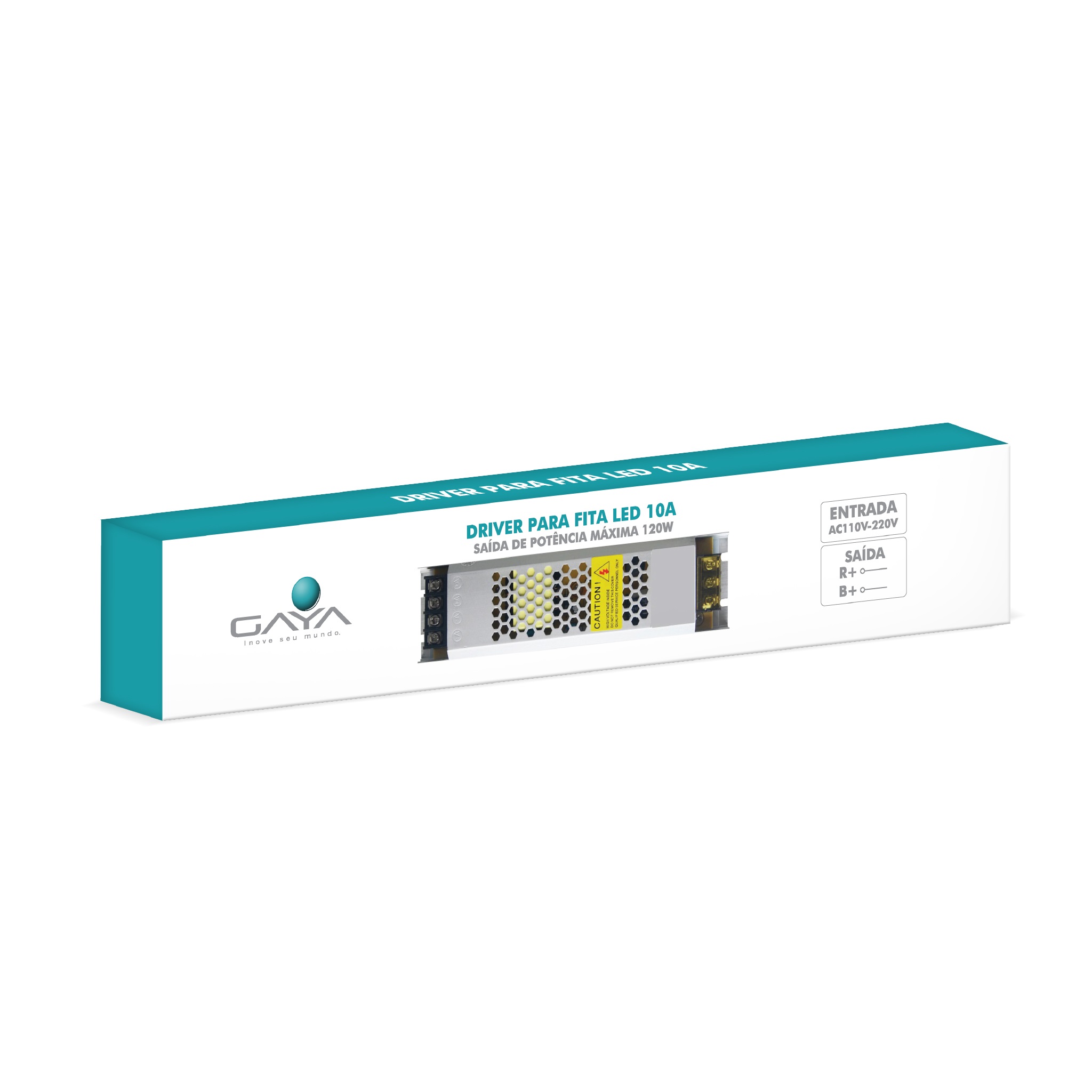DRIVER SLIM (FONTE) SA�DA 12V 10A 120W - Foto 2