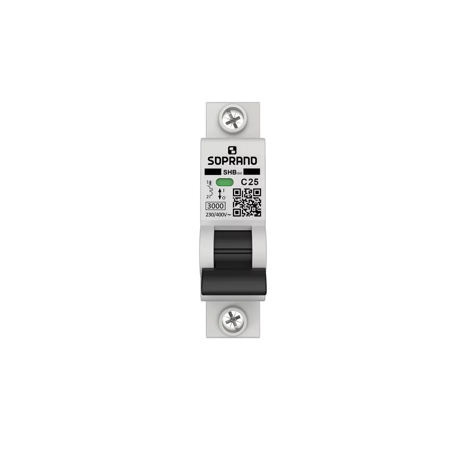 DISJUNTOR DIN 25A MONOPOLAR SHB1 GIII-C025A - Foto 2