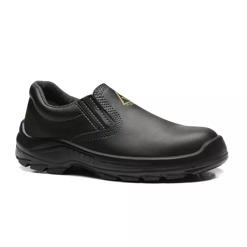 SAPATO 39 MICROFIBRA PRETO ELASTICO BICO PLASTICO SOLA BIDENSIDADE 4031BSEM4600EL CA38761 (ELETRECISTA) - Foto 2