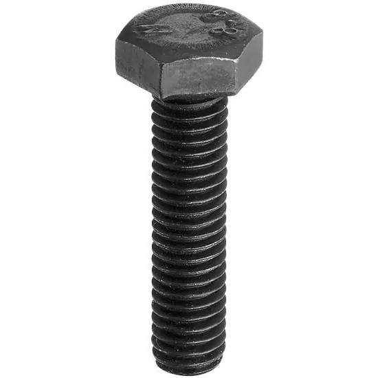PARAFUSO SEXTAVADO 5/8X1 UNC GRAU 5 PASSO 11 ROSCA INTEIRA ENEGRECIDO