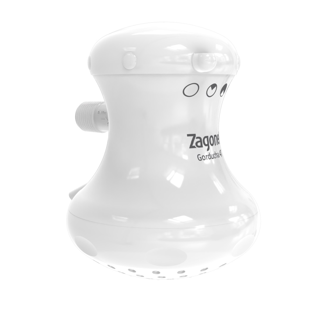 DUCHA GORDUCHA 4 TEMPERATURA 5700W 220V BRANCO - Foto 1