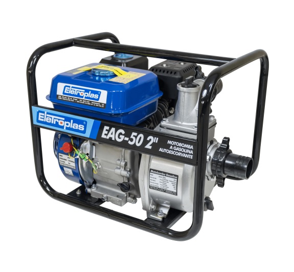 BOMBA CENTR�FUGA AUTOESCORVANTE EAG-50-1 GASOLINA 7HP - Foto 1