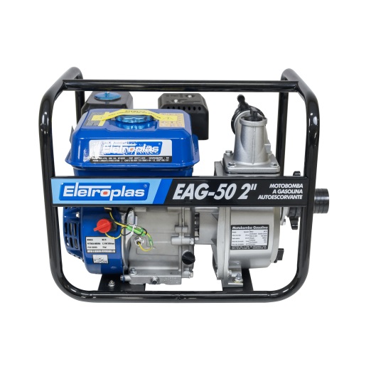 BOMBA CENTR�FUGA AUTOESCORVANTE EAG-50-1 GASOLINA 7HP - Foto 2