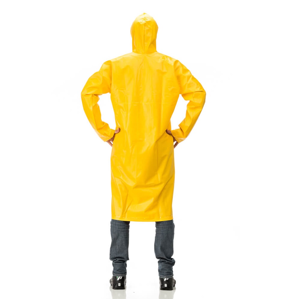 CAPA CHUVA LONGA PVC GG COM CAPUZ LAPA SIMPLES COM VELCRO 222 CA45187 - Foto 1