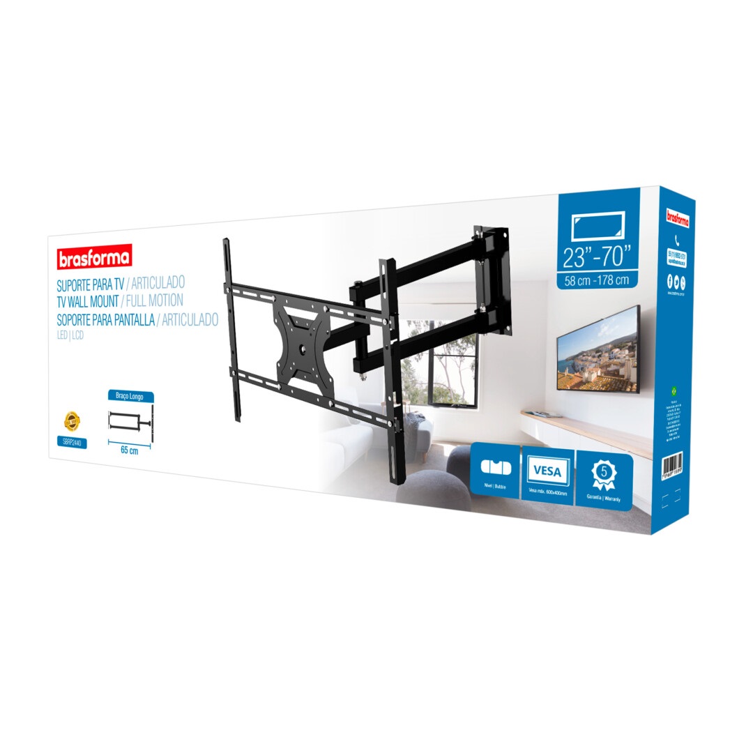 SUPORTE PARA TV ARTICULVEL 23-70 SBRP2440 (90-65) - Foto 2