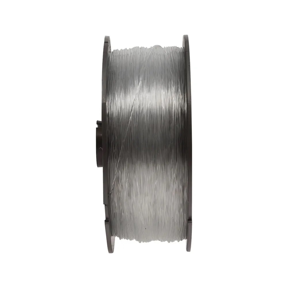 LINHA DE NYLON PARA PEDREIRO 0,8MM LISA BRANCA 100 METROS - Foto 2