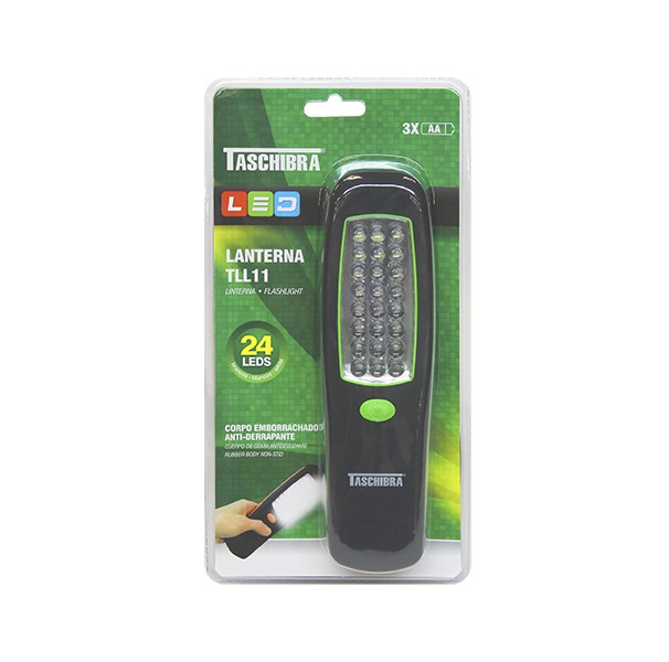 LANTERNA LED TLL 11 24 LEDS COM IM (CORPO EMBORACHADO)  (LUZ BRANCA) - Foto 4