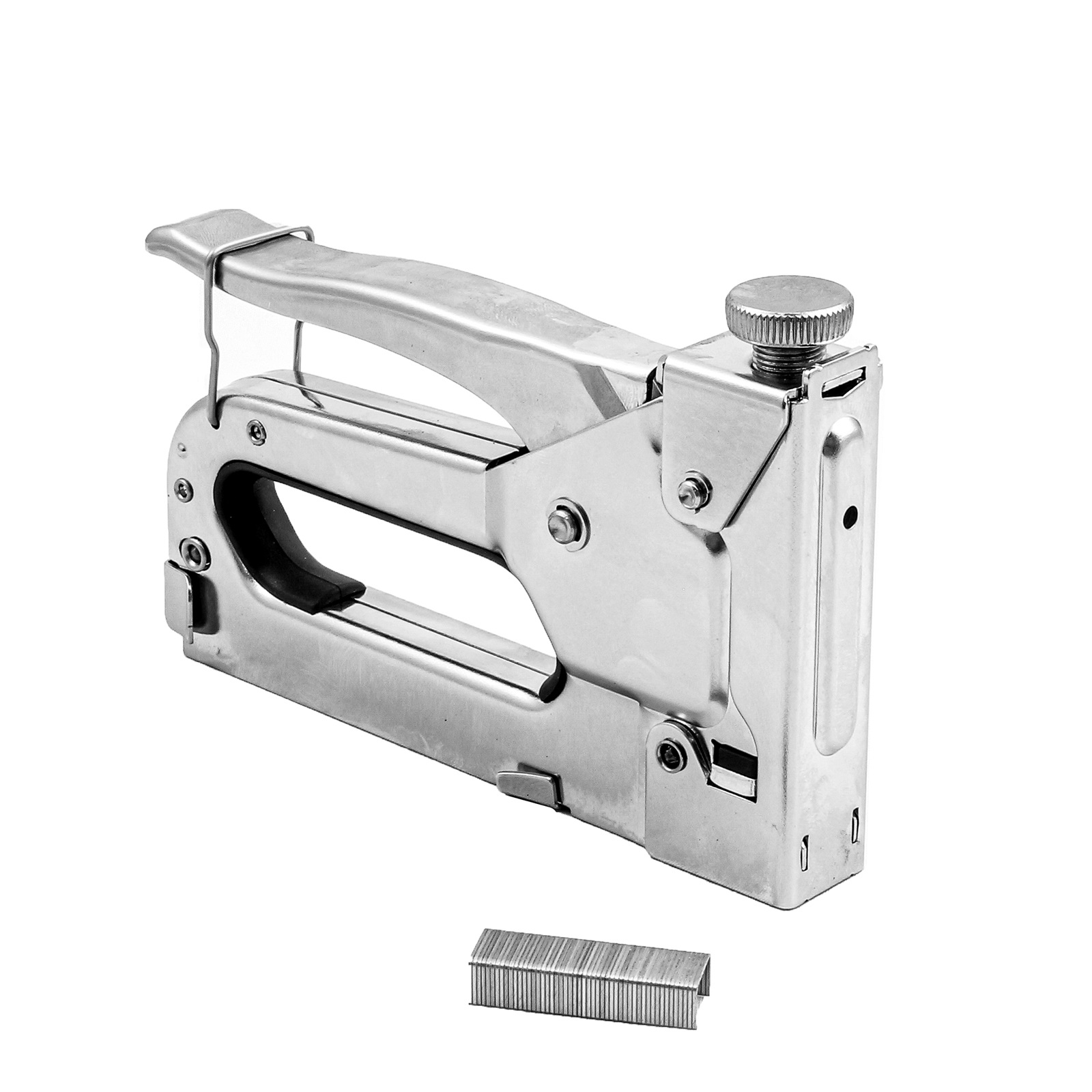 GRAMPEADOR MANUAL PARA GRAMPOS TIPO 53 DE 4 A 14MM COM AJUSTE DE PRESS�O - Foto 1