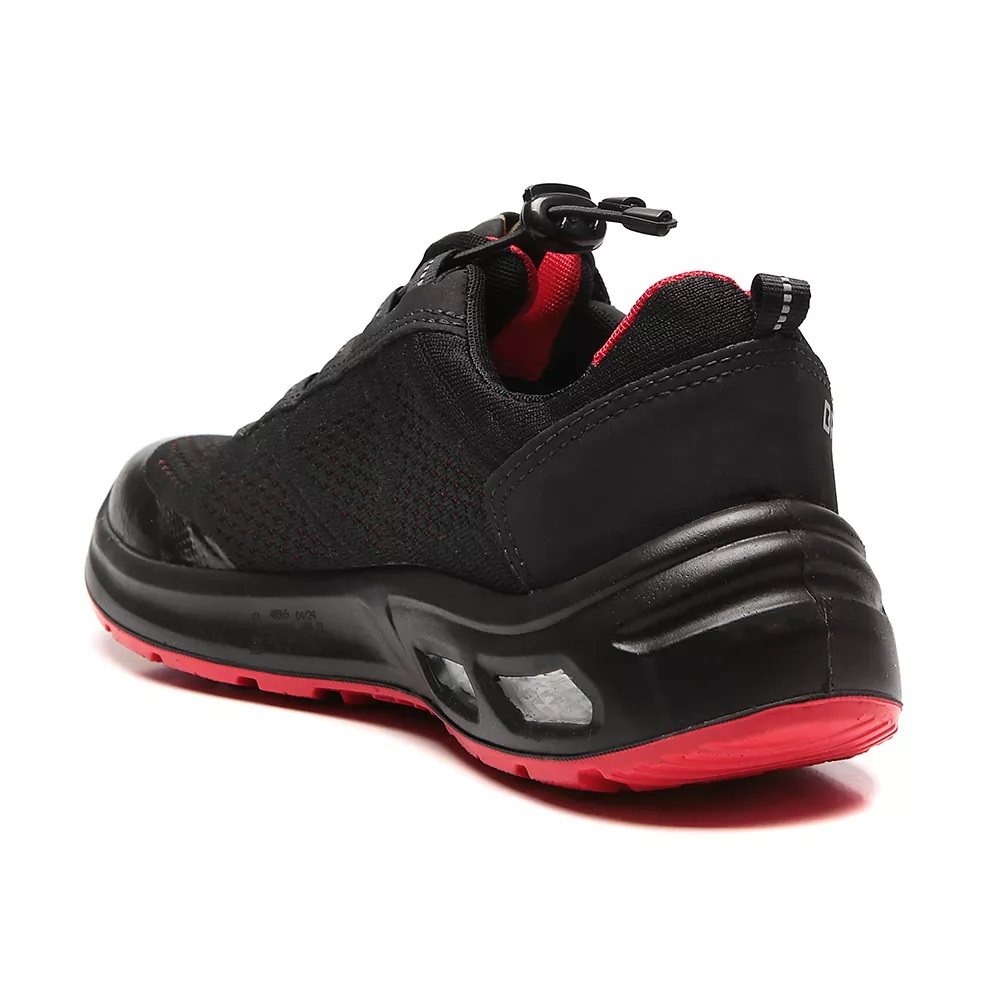 TENIS 39 POLI�STER HIDROFUGADO PRETA AMARRAR BICO PLASTICO SOLA TRIDENSIDADE CA48865 ELETRECISTA DETROIT(3023BTHT4600EL) - Foto 4